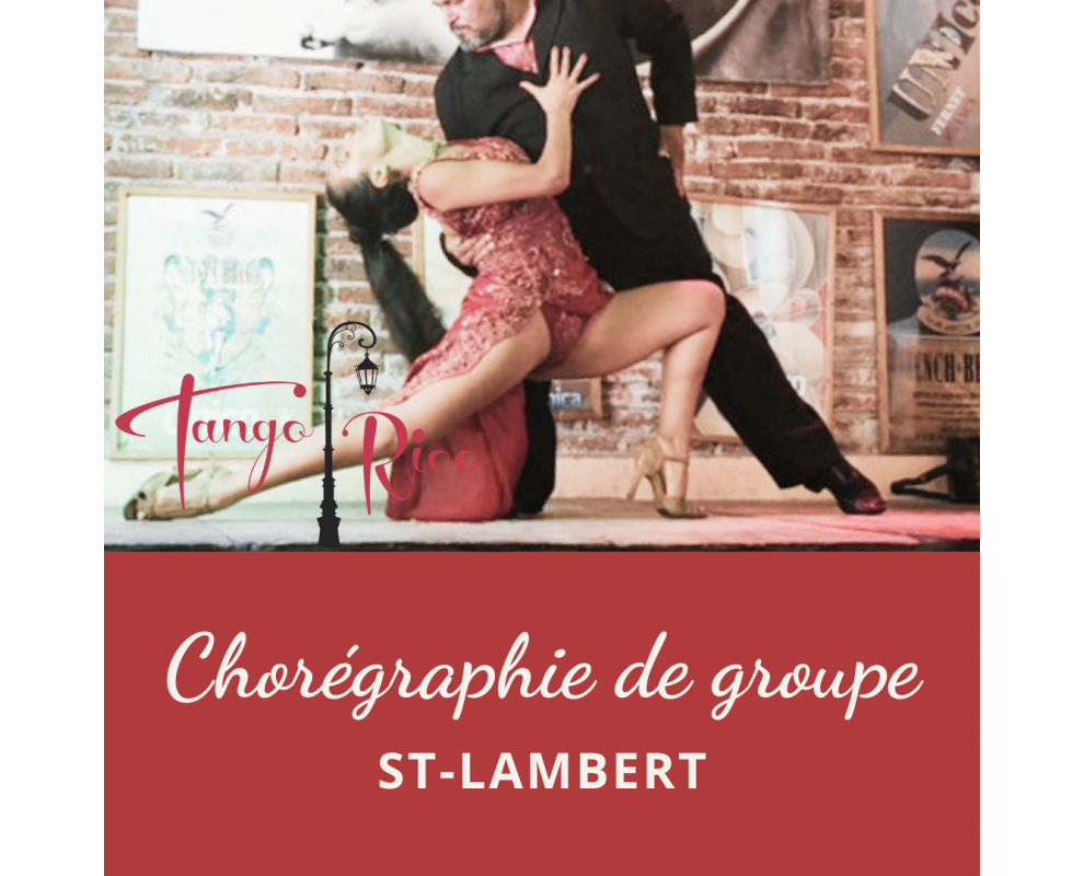 Cours de tango argentin : Chorégraphie de groupe avec volet artistique et mise en scène