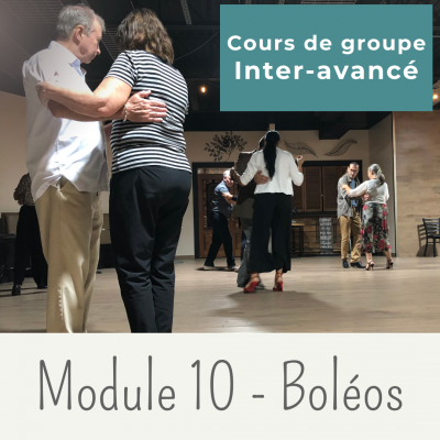 Cours de tango argentin - Module 10 BOLEOS