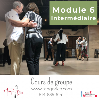 Cours de tango argentin - Module 6