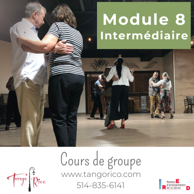 Cours de tango argentin - Module 8