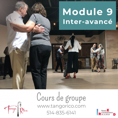 Cours de tango argentin - Module 9 TOURS & SACADAS